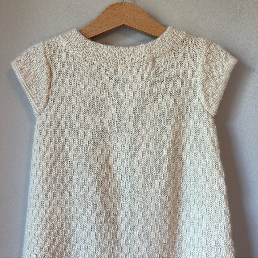 Design History Ivory Knit Dress Size 4T - Picture 8 of 9